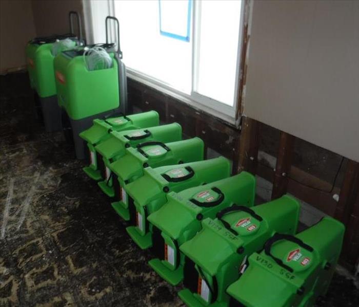 Image shows our clean and green equipment ready for set up